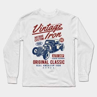 Vintage Hot Rod Long Sleeve T-Shirt